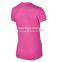 custom high quality semi-fitted sport running shirt