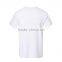 Men's wholesale 100% cotton tshort custom plain white organic casual T-shirt