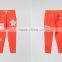 wholesale women red patch work printing gym wear track pants sweat pants