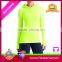 Blank raglan long sleeve red colour cotton spandex dry fit sport t-shirt