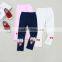 2017Hot sells girls leggines children frocks designs girls boutique clothing