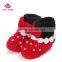 wholesale boutique crochet baby booties kids winter shoes with bow LBS20151223-36