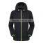 Instocked softshell jacket waterproof customizable logo inside fleece warm wearing