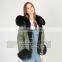 Myfur Luxury Fox Body Fur Trimmed Ladies Parka Jackets Wholesale