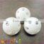 EN71 Approved White Stuffed Baby Toy Insert Hollow Plastic Rattle Ball