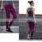 Womens Premium Ultra Soft Printed Active Workout Fitted Stretch Tights