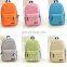 Unisex Design Various Color Simple School Bag