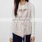 2015 Winter Italian Design Belt Raw Fringe Custom Tibet Sheep Fur Vest (NT6796)