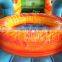 Games Children's Inflatable Bungee Hippo Interactive Games Inflables