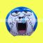 2017 blue funny halloween mascot head and suit for party