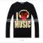 top selling custom cotton sweatshirt supreme hoodie hip hop music sweater design for men 2017