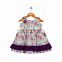 Fairy Printed Frock With Bows And Frills
