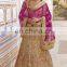 Bridal ghagra choli, embroidered ghagra for wedding exporter
