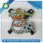 high quality custom cheap glitter baseball lapel pin