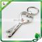 Metal Pairs opener keyring, souvenir keyring opener for Pairs, heart shape bottle opener keyring