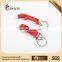 Logo Laser Printing Silk Screen Printing Beer Bottle Opener Keychain