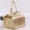 gold foil cooler bag