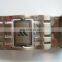 Custom hollow metal belt buckle military buckle with engraved logo for wholesale