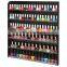 Large wall rack acrylic nail polish display stand fit 90 to 120 bottles
