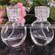 Custom design plexiglass acrylic plastic high profile crystal perfume spray bottle