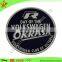 brass stamped imitation hard enamel enamel football pin & trendy badge