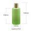 9oz 270ml Green Frosted PET Plastic Bottle with Golden cap