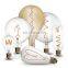 Edison style led vintage bulb e26 e27 2200k 2500k 2700k dimmable 12v dc 120v 230v led light bulb