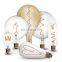 LED A60 T45 G45 ST64 G125 G80 T30 filament e27 led bulb