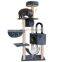 High-end Multi-functional Cat tree house Cat Climbing Frame Cat Tower With Sisal Posts