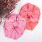 0-4years Baby knitted Knot Turban hats Kids Girls Stretchy Beanie Hat Headwear Baby Hair Accessories 30colors