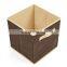 Useful collapsible toy boxes foldable storage bin folding nowoven storager box
