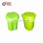 Customized Plastic Products Household Dustbin Plastic Apple Shaped  Injection Mould