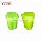 2019 Taizhou professional factory Newest high quality cheap price custom design apple shape PP plastic dustbin injection mould