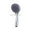 SH2018 Black Plastic Rain Hand Shower with Double blister