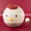 Premium 7 Colors chicken LED USB Silicone Soft Cartoon Nursery Lamp Breathing for kids baby