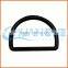 China supplier stainless steel d ring with round thimble