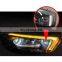 upgrade to full led headlamp headlight with a touch of blue for mercedes benz A Class W177 A180 A200 head lamp 2019-2021