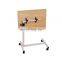 Good Quality Cheap Hospital Mobile Overbed Wooden ABS Folding Dinning Table