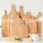 Chopping Board Bread Cutting Boards Unique Design Beech Wooden Different Shape Zebra Wood Chopping Blocks Customized Designs
