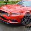 Runde Car Modification Resin Material Flame Wide Body Wheel Eyebrow Front Lip Side Skirt Spoiler For 15-17 Ford Mustang Body Kit