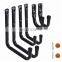 Small snap hook 6-pack garage storage hooks & hangers heavy duty wall mount garage organizer