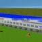 Good quality PPGI steel roof shed without wall