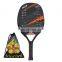 Pro titanium & carbon fiber beach tennis racket/raqueta profesional tennis