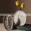 Nordic INS Style Figurines Frosted Creative Face Design Model Home Decorative Ornament White Abstract Ceramic Flower Vase
