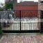 New Style Double Door Luxury Metal Entrance Gate Galvanized Wrought Iron Gates