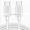 Factory  PD Quick Charging 2M Type C to Type C 3A Fast Charging Cable for Laptop and  Mobile Phone usb Cable
