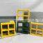 OEM 38MM*38MM 50MM*50MM High Strength Anti-Slip Molded Fiberglass Reinforced Plastic Grating