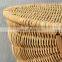High Quality Weave Rattan Picnic basket braided wicker Storage basket with Handle ecofriendly Wholesale Supplier
