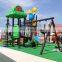 Customize design wooden outdoor play equipment for kids outdoor play single set