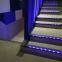 whoesale chinese manufacturer Upward blue dot light emitting carpet step stair light for cinema